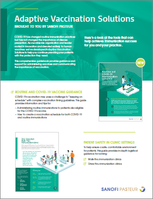Adaptive Vaccination Solutions: At-A-Glance Adaptive Vaccination Solutions: At-A-Glance